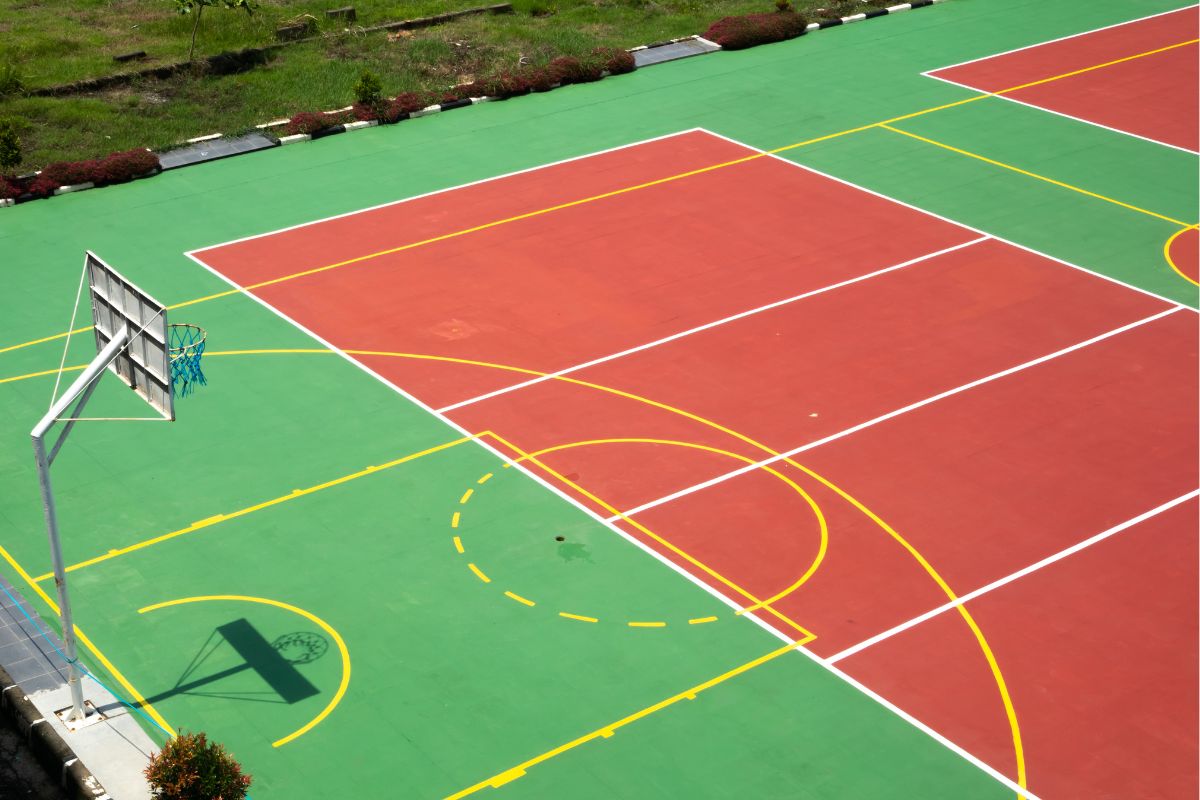 Pintura de Quadras Esportivas
