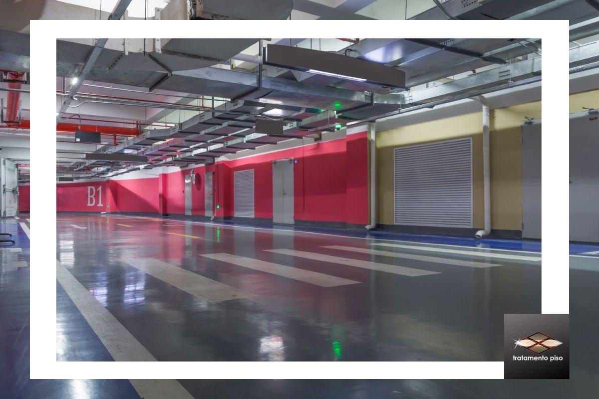 Pintura Piso Garagem Estacionamento Shopping